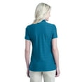 thumbnail image 2 of Port Authority Women's Comfortable V-Placket Polo Shirt, 2 of 2