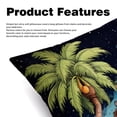 thumbnail image 2 of Coconut Tree Elegant Velvet Throw Pillow Covers Set with Unique Patterns - 16x16", 18x18", 20x20" - Pack of 2 for Chair Pillow Covers and Various Occasions, 2 of 6