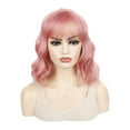 thumbnail image 3 of DOPI 1PC Daily Short Headgear Wavy Wig Headgear Short Hair Thin Bangs Wig Headgear, 3 of 5