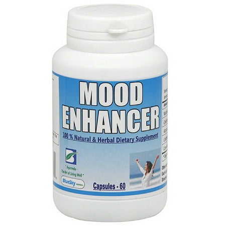 BlueSky Herbal Mood Enhancer Herbal Supplement, 60 count