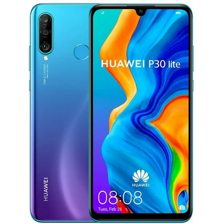 USED: Huawei P30 Lite, Fully Unlocked | 128GB, Blue, 6.15 in