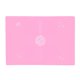 thumbnail image 1 of Esterilla de silicona para repostería, superficie antiadherente con escalas de medición dobles, fácil limpieza, base antideslizante para proteger la encimera (20" x 16", rosa), 1 of 6