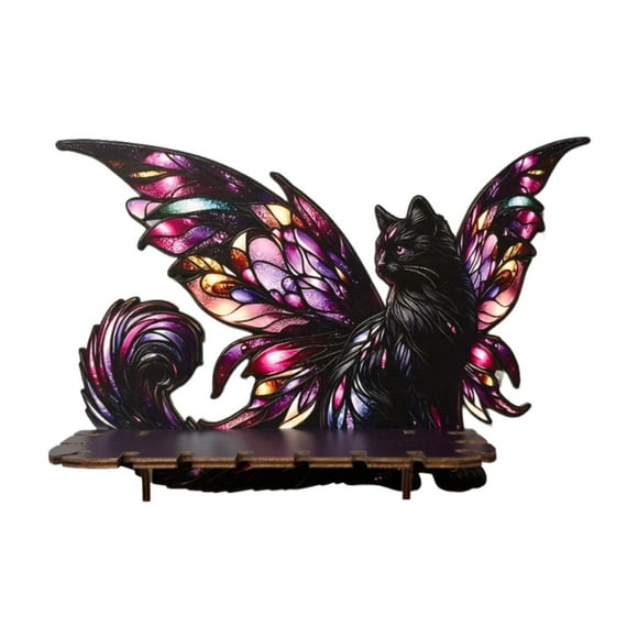 Siruishop Butterfly Wall Shelf Boho Decor Women Gift Corner Wall Shelf for Living Room Flat shelf