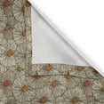 thumbnail image 6 of Ambesonne Vintage Valance & Curtain, Sketchy Gerbera Daisies, 55"x24", Tan Orange Marigold, 6 of 6