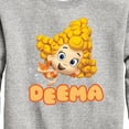 thumbnail image 3 of Bubble Guppies - Deema - Toddler And Youth Crewneck Fleece Sweatshirt, 3 of 5