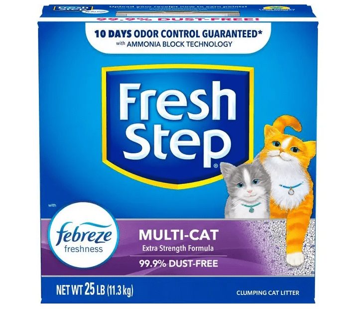 25lb MultiCat Extra Strength Scented Cat Litter