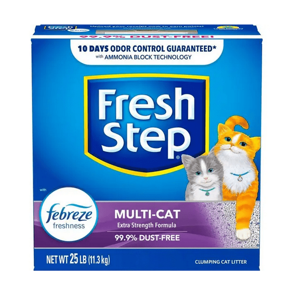 25lb MultiCat Extra Strength Scented Cat Litter