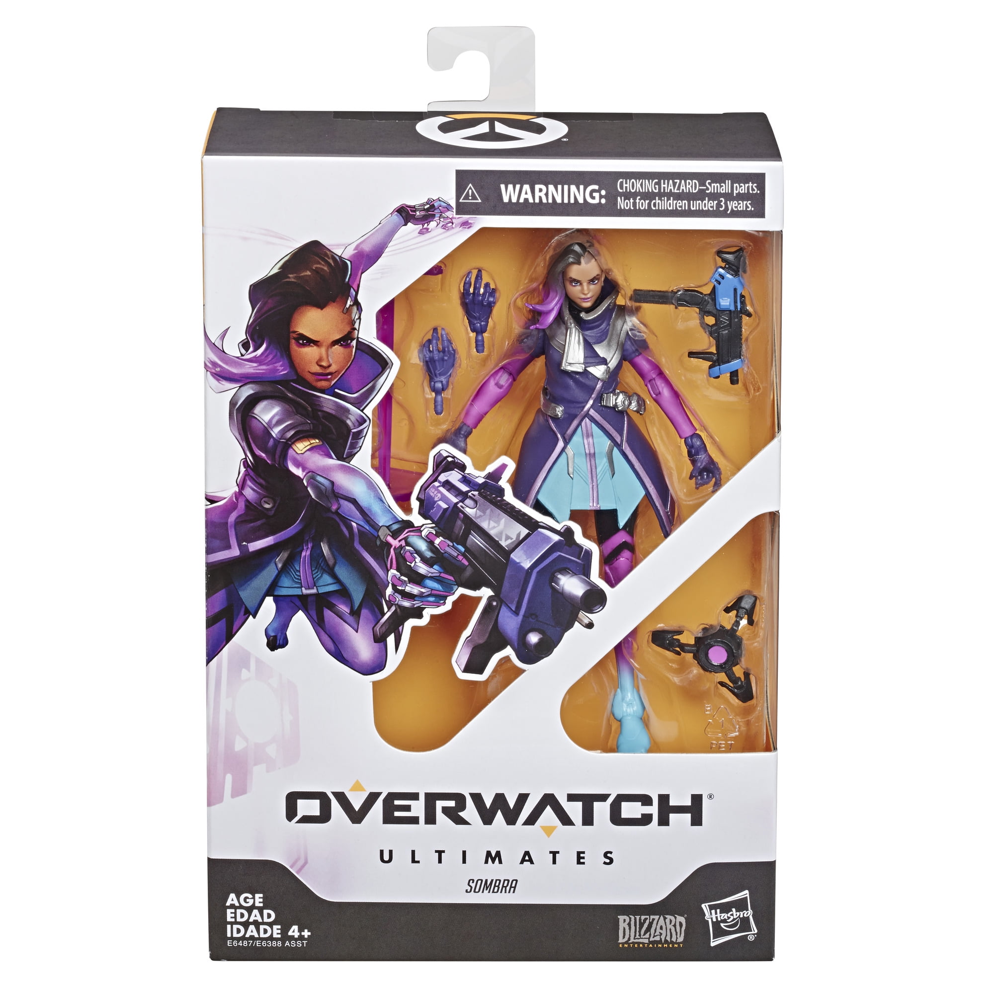 Overwatch Ultimates Series Sombra 6-Inch-Scale Collectible Figure, Ages 4 and Up