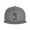 Gray, variant on Flat Bill Snapback Hats for Men Women Ribbon Flag Ovarian Cancer Awareness Hip Hop Style Plain Baseball Cap Navy Blue