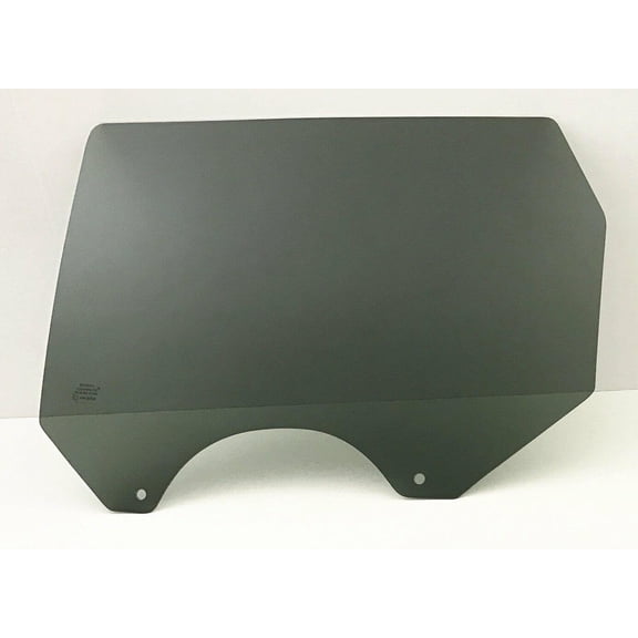 Driver Left Side Rear Door Window Door Glass Compatible with Dodge Journey 2009-2020 Models