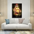 thumbnail image 4 of Hulk Hogan Signed Canvas Poster Bedroom Decor Landscape Office Room Decor Gift, 4 of 6