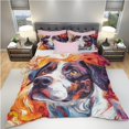 thumbnail image 3 of 3 Pieces Duvet Cover Set Cirnecodell Dog 3D Print Bedding 1 Duvet Cover 2 Pillowcases Natural Animals Comforter Sets Soft Breathable for Boys Girls Children 9Sca7S, 3 of 5