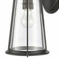 thumbnail image 2 of Elk Home 8-Inch Wide Outdoor Kennison Wall Sconce, Matte Black, 2 of 2
