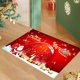 thumbnail image 1 of Alfombras de baño, alfombras para sala de estar, alfombra de área, alfombra de baño, alfombra navideña, decoración navideña, pasillo de entrada, dormitorio, sala de estar, alfombra antideslizante con, 1 of 6