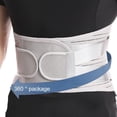 thumbnail image 5 of Waist Sports Belt  Great Thickening Workout  Deep Knee Bend Sports Fitness Belt Fitness Supply (Grey,2XL), 5 of 7
