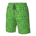 thumbnail image 5 of Naloa St Patrick's Day Men's Beach Shorts, Surfing shorts, Swim trunks, Quick Dry Swim Trunks for Surfing Beach Fun - 3X-Large, 5 of 9