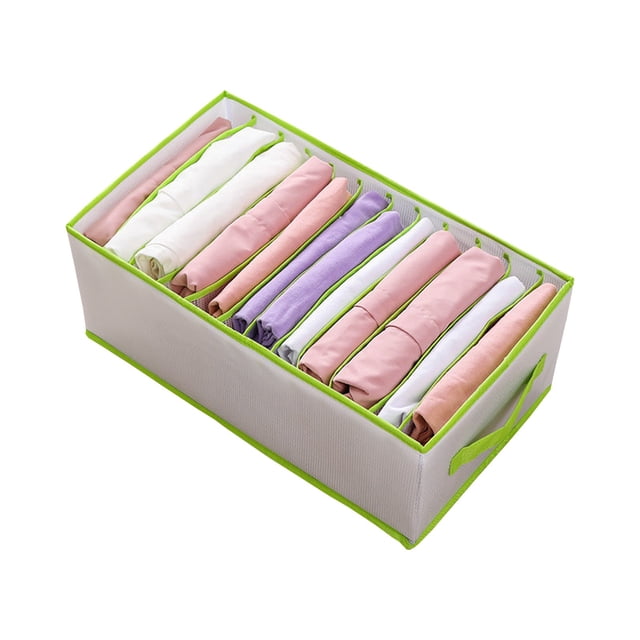 Clothes Drawer Organizer Clothing Drawer Organizer Closet Drawer Organizer Foldable Clothing Storage Box Wardrobe Classification Container Household Clothing Bedroom Socks Pants Drawer Organizer