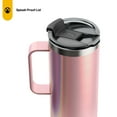 thumbnail image 3 of RTIC 20 oz Stainless Steel Insulated Travel Mug, Splash-Proof Lid, Dusty Rose Glitter, 3 of 7