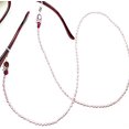 thumbnail image 3 of 2 Pices Lunettes Porte-chane Perl Lunettes Sangle, Antidrapant Lunettes Cou Sangle Lunettes De Soleil Sangle Imitación Perle Perle Lunettes Sangle, 3 of 5