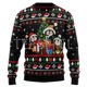 thumbnail image 3 of Suéter feo de Navidad para cosplay, dibujo de perro, gato, Papá Noel, tatuaje de manga larga, impresión 3D, otoño e invierno, jersey informal Harajuku 14, 3 of 5