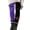 39# Dark Purple, variant on Halloween Leggings for Women Fall Spooky Pumpkin Printed Tights High Waisted Tummy Control Soft Stretchy Yoga Pants Purple,S