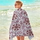 thumbnail image 4 of Microfiber Beach Towel Super Colorful Bath Towel Sandproof Beach Blanket Multi-Purpose Towel For Travel Swimming Pool 30x60 Inch, 4 of 4
