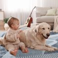 thumbnail image 4 of Junovo Abstract Rug Low-Pile Soft Rugs for Living Room Floor Carpet,4'x6',Gray, 4 of 7