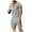 Gray, variant on Mens 2 Piece Outfits Polo Shirt and Shorts Set Short Sleeve Tracksuits Casual Athletic Jogging Summer Outfits Black 4(S)