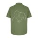 thumbnail image 5 of Mens Manga Corta Botón Abajo Camisas, Cuello de Vuelta Impresa Blusa, Top de Verano de la Moda Casual, 5 of 9