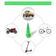 thumbnail image 5 of Tapones de válvula SINGARO con vástago de aluminio con púas de 45 mm para coches, color verde, 5 of 6