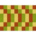 thumbnail image 1 of Ahgly Company Indoor Rectangle Patterned Mahogany Brown Area Rugs, 8' x 12', 1 of 1