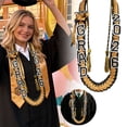 thumbnail image 1 of BotaniNest Double Layer Graduation Ribbon Ribbon Belt Honorary Rope Hand Woven Graduation Ribbon Graduation Sash Graduates' Commemorative, 1 of 6