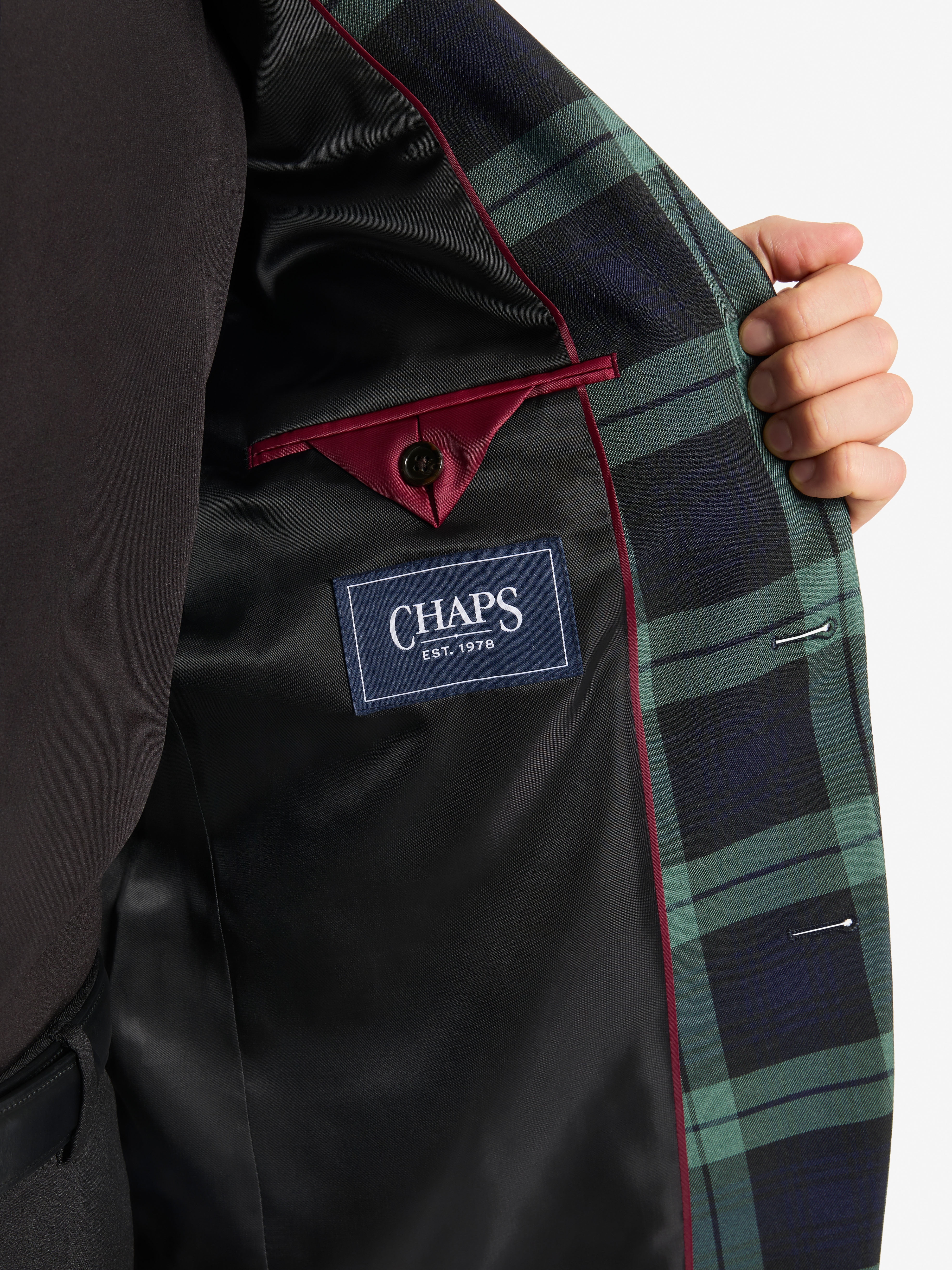 Chaps Men's Holiday Blackwatch Blazer, Sizes 40R-52R