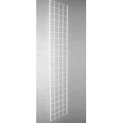Gridwall 1' x 5' Retail Merchandise Display 3" OC Grid Panel White Lot of 3 NEW By Unknown