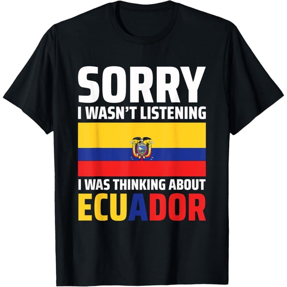 Playful Comfort Tee - Ecuador Ecuadorian Flag T-Shirt
