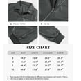 thumbnail image 6 of Women Faux Leather Jackets Bomber Casual PU Zip Motor Biker Coat, 6 of 6