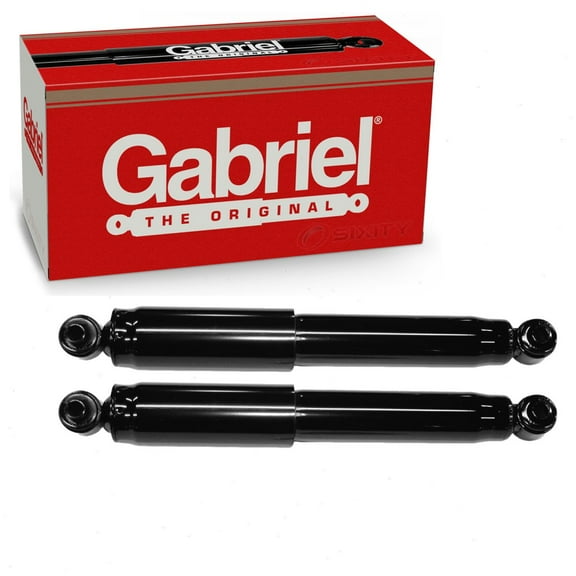 2 pc Gabriel 61542 ProGuard Shock Absorbers for Spring Strut Steering Suspension Shocks Struts