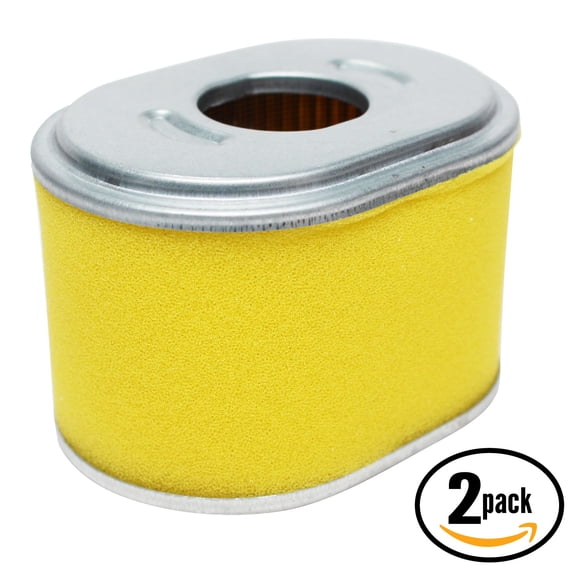 2-Pack Replacement Honda GX160K1 (Type QWX2/B)(VIN# GCAAK-1000001-9999999) Small Engine Air Filter - Compatible Honda 17210-ZE1 Filter