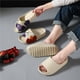 thumbnail image 5 of Zapatillas de casa para mujer, antideslizantes, para interiores, para parejas, con suela gruesa, para verano, venta al por mayor, ligeras, para el baño, de coco, 5 of 6