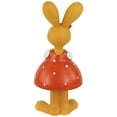 thumbnail image 5 of Northlight Bunny Girl in Polka Dot Dress Easter Outdoor Garden Statue - 8", 5 of 6