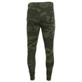 thumbnail image 5 of Mens 2-Piece Athletic Set Hoodie Zipper Sweater Jogging Pants Camo Green L, 5 of 5