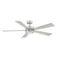 thumbnail image 4 of Wynd 60" Stainless Steel Integrated LED Smart Ceiling Fan with Remote Control, 4 of 11