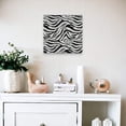 thumbnail image 2 of Small Iron Faux Zebra Skin Wall Tile, 2 of 3