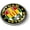 Metal Bezel, variant on Vietnam Veteran 3 Service Ribbons - National Defense Ribbon, Vietnam War Service Ribbon, Republic of Vietnam Service Ribbon - 3D Domed CAR Emblem Badge Sticker Chrome Metal Round Bezel