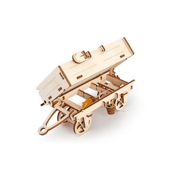 Mechanical 3d Puzzle Tractor Trailer by UGEARS