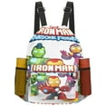 thumbnail image 1 of Iron Man and His Awesome Friends Drawstring Backpack., 1 of 7