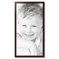 thumbnail image 2 of ArtToFrames 19" x 37" Walnut Picture Frame, 19x37 inch Brown Wood Poster Frame (WOM-4106), 2 of 8