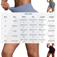 thumbnail image 3 of BUIGTTKLOP Biker Shorts for Women High Waisted Yoga Shorts Stretchy Slim Fitted Workout Tights Shorts with Pockets, 3 of 6