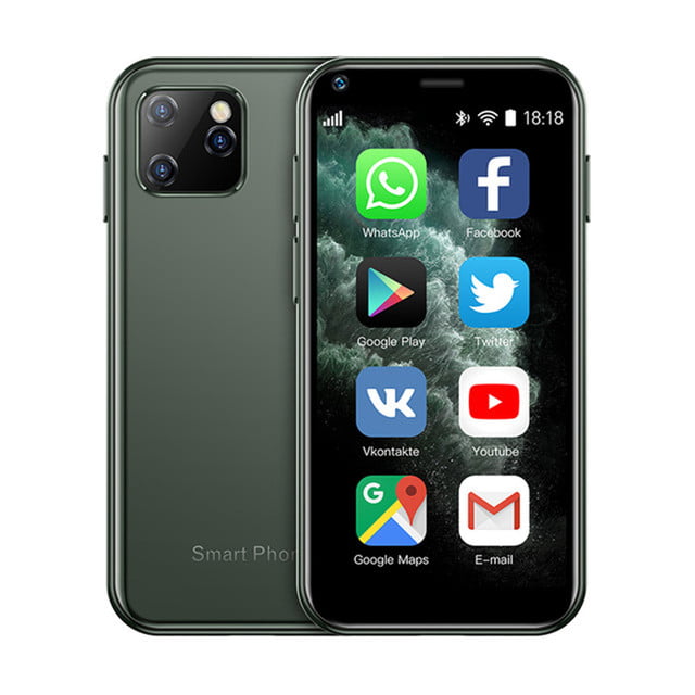 XS11 3G Mini Smartphone 1GB RAM 8GB ROM 2.5'' MT6580A Quad Core Android 6.0 1000mAh 2.0MP Small Card Mobile Phone - Walmart.com