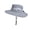 9229 half net ash, variant on UPF 50+ Wide Brim Fishing Hat, Breathable Mesh Boonie Hat for Outdoor-9229 half net white ash